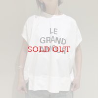 ●SALE●メーカー確認後確保●期間限定掲載●【8/7LIVEご紹介アイテム】オーバーデザインロゴT