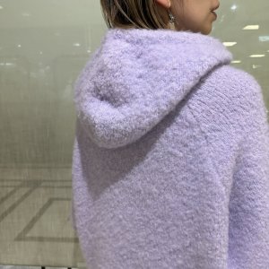 画像3: ●生産枠限り●ご予約ポイント対象●期間限定掲載●【8/7LIVEご紹介アイテム】ミックスカラーニットフーディ（予約/10-11）