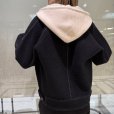 画像5: ●企業努力シリーズ●生産枠限り●ご予約ポイント対象●期間限定掲載●【8/7LIVEご紹介アイテム】ステッチデザインニットフーディブルゾン（予約/10-11）