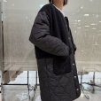 画像2: ●企業努力シリーズ●生産枠限り●ご予約ポイント対象●期間限定掲載●【8/7LIVEご紹介アイテム】切替ボア中綿コート（予約/10-11） (2)