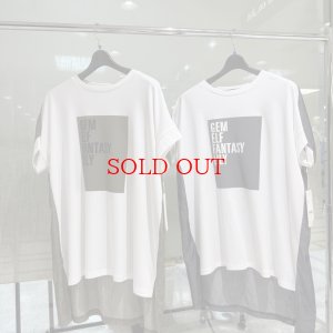 画像1: ●SALE●メーカー確認後確保●期間限定掲載●【8/7LIVEご紹介アイテム】ブロックロゴデザインドッキングT