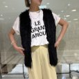 画像4: ●生産枠限り●ご予約ポイント対象●期間限定掲載●【8/7LIVEご紹介アイテム】ニットドッキングファーベスト（予約/10-11）
