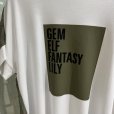 画像2: ●SALE●メーカー確認後確保●期間限定掲載●【8/7LIVEご紹介アイテム】ブロックロゴデザインドッキングT (2)