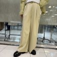 画像1: ●SALE●メーカー確認後確保●期間限定掲載●【8/7LIVEご紹介アイテム】カラータックワイドパンツ (1)