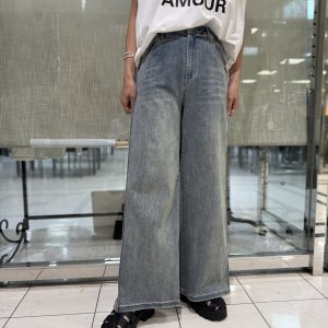 画像1: ●生産枠限り●期間限定掲載●【8/7LIVEご紹介アイテム】スーパーストレッチサイドタックデニム（予約/9）