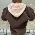 画像6: ●企業努力シリーズ●生産枠限り●ご予約ポイント対象●期間限定掲載●【8/7LIVEご紹介アイテム】ステッチデザインニットフーディブルゾン（予約/10-11）