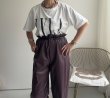 画像8:  数量限定  【9/14 LIVEアイテム】エコレザーコクーンパンツ (8)