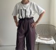 画像7: ●ご予約ポイント対象●期間限定掲載●【8/10 LIVEご紹介アイテム】エコレザーコクーンパンツ（予約/10）