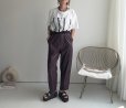 画像3: ●ご予約ポイント対象●期間限定掲載●【8/10 LIVEご紹介アイテム】エコレザーコクーンパンツ（予約/10）
