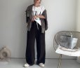 画像3: ●ご予約ポイント対象●期間限定掲載●【8/10 LIVEご紹介アイテム】トリコットパイルイージーパンツ（予約/10） (3)