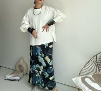 ●生産枠に限りあり●期間限定掲載●【8/14 LIVEご紹介アイテム】ニュアンス柄シリーズ●スカート