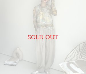 画像15: ●数量限定●【9/3 LIVEご紹介アイテム】ニュアンス柄シリーズシア―トップス