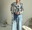画像17: ●数量限定●【9/3 LIVEご紹介アイテム】ニュアンス柄シリーズシア―トップス (17)