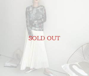 画像3: ●数量限定●【9/3 LIVEご紹介アイテム】ニュアンス柄シリーズシア―トップス