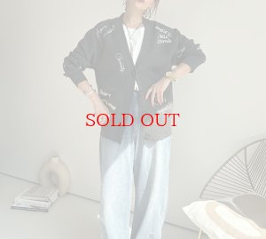 画像6: ●生産枠に限りあり●期間限定掲載●【8/14 LIVEご紹介アイテム】殴り書き刺繍ロゴカーディガン（予約/10）