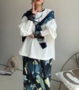 画像2: ●生産枠に限りあり●ご予約ポイント対象●期間限定掲載●【8/14 LIVEご紹介アイテム】ニュアンス柄シリーズニットトップス（予約/9-10） (2)