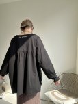 画像6: ●生産枠に限りあり●期間限定掲載●【8/14 LIVEご紹介アイテム】シンプルロゴバックギャザーオーバーロンT
