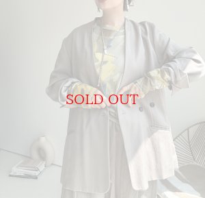 画像14: ●数量限定●【9/3 LIVEご紹介アイテム】ニュアンス柄シリーズシア―トップス