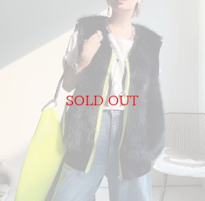 画像4: ●追加生産決定!!!●生産数に限りあり●【8/23 LIVEアイテム】配色ファーニットベスト（予約/10）