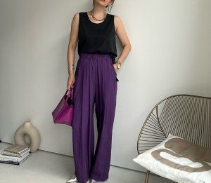 画像9: ●とっても素敵な大人素材タンク見つけました◎【8/23 LIVEアイテム】ストレッチスエードライクタンク