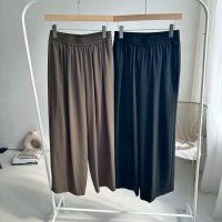 ●Lさん〜にもオススメ◎晩夏-秋に使える大人のセットアップ●【8/23 LIVEアイテム】ストレッチジョーゼットパンツ（セットアップ可能）トップス別売