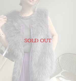 画像10: ●追加生産決定!!!●生産数に限りあり●【8/23 LIVEアイテム】配色ファーニットベスト（予約/10）