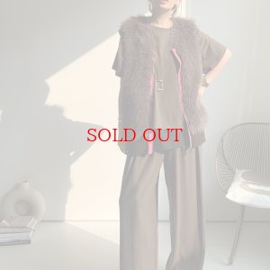 画像9: ●追加生産決定!!!●生産数に限りあり●【8/23 LIVEアイテム】配色ファーニットベスト（予約/10）