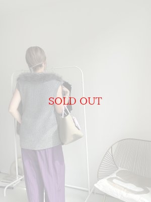 画像13: ●追加生産決定!!!●生産数に限りあり●【8/23 LIVEアイテム】配色ファーニットベスト（予約/10）