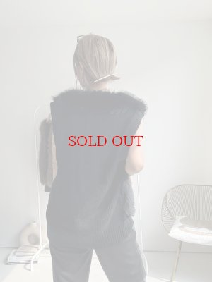 画像12: ●追加生産決定!!!●生産数に限りあり●【8/23 LIVEアイテム】配色ファーニットベスト（予約/10）