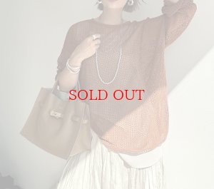 画像23: ●メーカー在庫限り●短期掲載【8/27 LIVEアイテム】サイドスリットメッシュプルオーバー