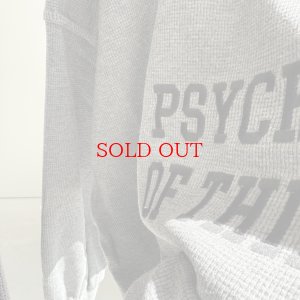 画像3: ●ワッフル素材が珍しい【9/6 LIVEアイテム】サーマルロゴプルオーバー