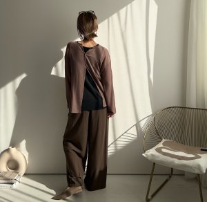 画像5: ●前後2WAY【9/3 LIVEアイテム】2WAY楊柳カーデトップス