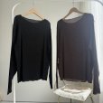 画像7: ●大人の秋コーデに【9/3 LIVEアイテム】ストレッチドルマントップス