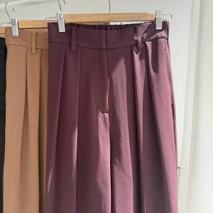 画像3: ●メーカー在庫限り●期間限定掲載●【9/6 LIVEアイテム】フリーサイズ◎タックワイドパンツ（メーカー確認後取り寄せ）