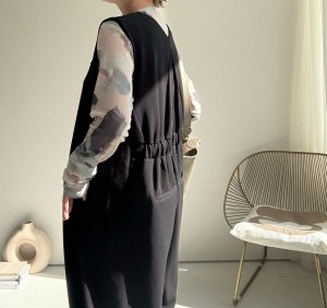 画像4: ●メーカー在庫限り●期間限定掲載【9/6 LIVEアイテム】4段階でフリーカットできちゃう◎ジップデザインオールインワン（メーカー確認後取り寄せ）