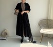 画像9: ●在庫限り●落ち感のあるとろみ素材【9/9 LIVEご紹介アイテム】とろみシャツワンピ (9)