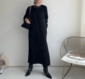 画像6: ●着回しのベースアイテムにオススメ◎【8/23 LIVEご紹介アイテム】ストレッチスエードライクベーシックマルチワンピ