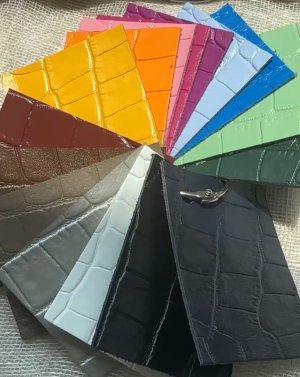 画像11: ●好きなカラーで選べちゃう!!●ご予約5倍ポイント●【LIVEご紹介アイテム】本革クロコ型押しショルダーストラップ(本革バケツバッグに着脱可能)<予約>