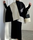 画像1: ●3連休限定SALE●【LIVEご紹介アイテム】ストール付ニットワンピ (1)