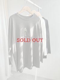 ●3連休限定SALE●【LIVEご紹介アイテム】メタリックロゴTグレー