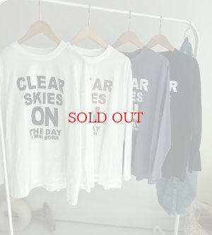 画像4: ●3連休限定SALE●【LIVEご紹介アイテム】ロゴロンT白×黒ロゴ（B品/右袖点汚れ有）