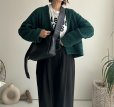 画像3: ●3連休限定SALE●【LIVEご紹介アイテム】ロゴロンT白×黒ロゴ（B品/右袖点汚れ有） (3)