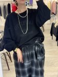 画像6: ●期間限定●ご予約5倍ポイント●【9/19 LIVEご紹介アイテム】スエットライクロゴニットソープルオーバー＜予約/11＞