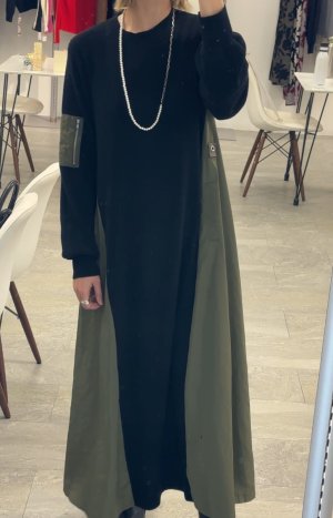 画像1: ●期間限定●ご予約5倍ポイント●【9/19 LIVEご紹介アイテム】MA-1ドッキングデザインワンピ＜予約/11＞