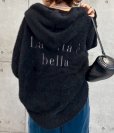 画像1: ●期間限定●ご予約5倍ポイント●【9/19 LIVEご紹介アイテム】バック刺繍ロゴシャギーニットフーディ＜予約/11＞ (1)