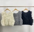 画像5: ●期間限定●ご予約5倍ポイント●【9/19 LIVEご紹介アイテム】ループ編ニットベスト＜予約/10＞ (5)