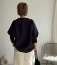 画像2: ●【9/23 LIVEご紹介アイテム】スエットライクロゴプルオーバー (2)