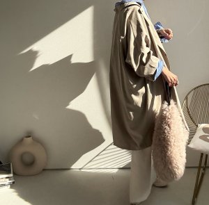 画像7: ●最終在庫●めちゃくちゃ素敵なシルエット【9/23 LIVEご紹介アイテム】オーバードルマンBIGコート