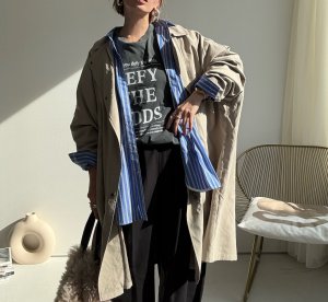 画像4: ●おとなっぽロゴ【9/23 LIVEご紹介アイテム】ベーシックロゴロンT