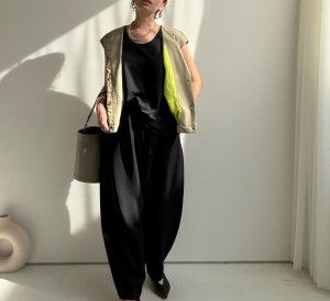 画像7: ●裏配色が可愛い!!【9/23 LIVEご紹介アイテム】裏配色コクーンベスト